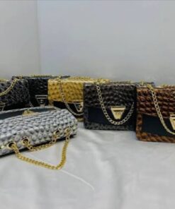 کیف دوشی زنانه و دخترانه طرح سنگی