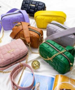 کیف دخترانه چرم طرح شنل CHANEL