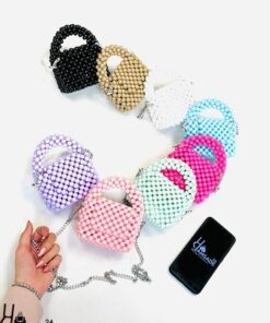 کیف دخترانه مینی بگ مرواریدی