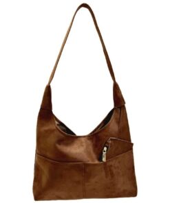 کیف سوییت زنانه دو جیب  قهوه ای سوخته