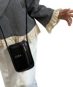 کیف پاسپورتی چرم وارداتی ZARA