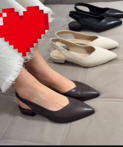 کفش پشت باز پاشنه ۱ سانت